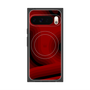 プレミアムスクエアケース with Pixelsnap［ CASEPLAY Winding Pattern - Red ］