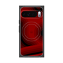 プレミアムスクエアケース with Pixelsnap［ CASEPLAY Winding Pattern - Red ］