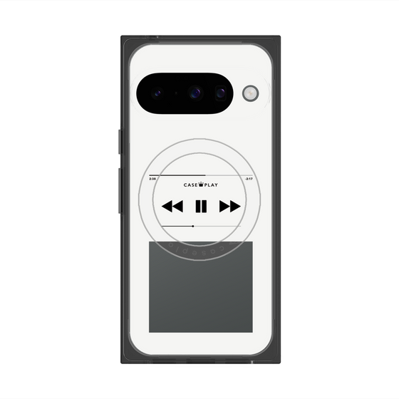 プレミアムスクエアケース with Pixelsnap［ Music Player ］