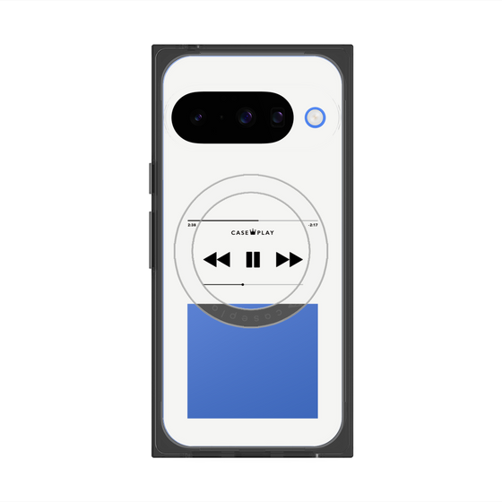 プレミアムスクエアケース with Pixelsnap［ Music Player ］