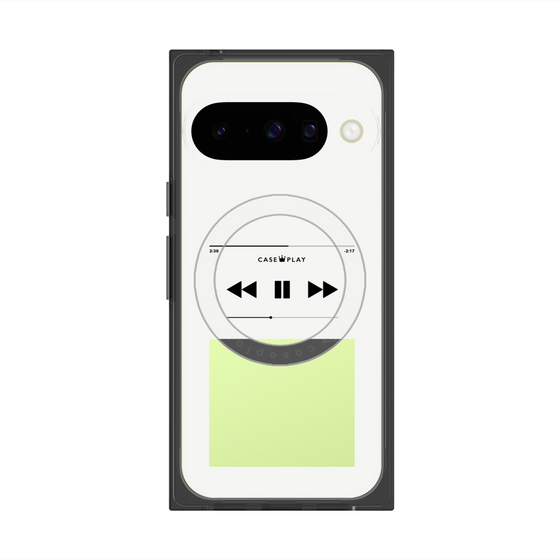 プレミアムスクエアケース with Pixelsnap［ Music Player ］