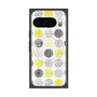 プレミアムスクエアケース with Pixelsnap［ Nordic Circle - Yellow ］