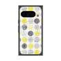 プレミアムスクエアケース with Pixelsnap［ Nordic Circle - Yellow ］