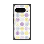 プレミアムスクエアケース with Pixelsnap［ Nordic Circle - Purple ］