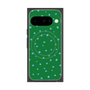 プレミアムスクエアケース with Pixelsnap［ Drawing Dot - Green ］