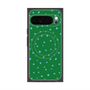 プレミアムスクエアケース with Pixelsnap［ Drawing Dot - Green ］