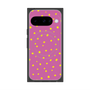 プレミアムスクエアケース with Pixelsnap［ Drawing Dot - Pink ］