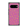 プレミアムスクエアケース with Pixelsnap［ Drawing Dot - Pink ］