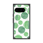 プレミアムスクエアケース with Pixelsnap［ Nordic Dot - Green ］