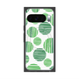 プレミアムスクエアケース with Pixelsnap［ Nordic Dot - Green ］