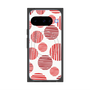 プレミアムスクエアケース with Pixelsnap［ Nordic Dot - Red ］