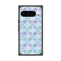 プレミアムスクエアケース with Pixelsnap［ Moroccan1 color - Blue ］