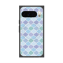 プレミアムスクエアケース with Pixelsnap［ Moroccan1 color - Blue ］