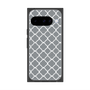 プレミアムスクエアケース with Pixelsnap［ Moroccan2 - Gray ］