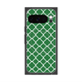 プレミアムスクエアケース with Pixelsnap［ Moroccan2 - Green ］