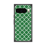 プレミアムスクエアケース with Pixelsnap［ Moroccan2 - Green ］