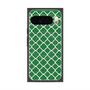 プレミアムスクエアケース with Pixelsnap［ Moroccan2 - Green ］