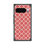 プレミアムスクエアケース with Pixelsnap［ Moroccan2 - Red ］