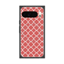 プレミアムスクエアケース with Pixelsnap［ Moroccan2 - Red ］
