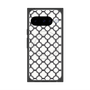 プレミアムスクエアケース with Pixelsnap［ Moroccan3 - Black ］