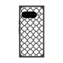 プレミアムスクエアケース with Pixelsnap［ Moroccan3 - Black ］