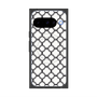 プレミアムスクエアケース with Pixelsnap［ Moroccan3 - Black ］