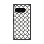 プレミアムスクエアケース with Pixelsnap［ Moroccan3 - Black ］