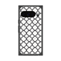 プレミアムスクエアケース with Pixelsnap［ Moroccan3 - Black ］