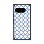 プレミアムスクエアケース with Pixelsnap［ Moroccan3 - Blue ］