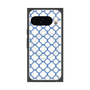 プレミアムスクエアケース with Pixelsnap［ Moroccan3 - Blue ］