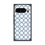 プレミアムスクエアケース with Pixelsnap［ Moroccan3 - Blue ］