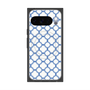 プレミアムスクエアケース with Pixelsnap［ Moroccan3 - Blue ］