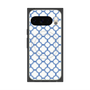 プレミアムスクエアケース with Pixelsnap［ Moroccan3 - Blue ］
