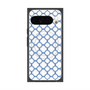 プレミアムスクエアケース with Pixelsnap［ Moroccan3 - Blue ］