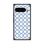 プレミアムスクエアケース with Pixelsnap［ Moroccan3 - Blue ］