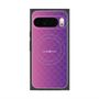 プレミアムスクエアケース with Pixelsnap［ CASEPLAY Check - Purple ］