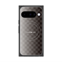 プレミアムスクエアケース with Pixelsnap［ CASEPLAY Check - Black ］