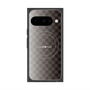 プレミアムスクエアケース with Pixelsnap［ CASEPLAY Check - Black ］