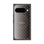 プレミアムスクエアケース with Pixelsnap［ CASEPLAY Check - Black ］