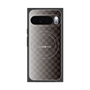 プレミアムスクエアケース with Pixelsnap［ CASEPLAY Check - Black ］