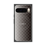 プレミアムスクエアケース with Pixelsnap［ CASEPLAY Check - Black ］