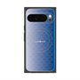 プレミアムスクエアケース with Pixelsnap［ CASEPLAY Check - Blue ］