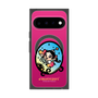 プレミアムスクエアケース with Pixelsnap［ アクビガール - オーバル ］