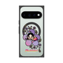 プレミアムスクエアケース with Pixelsnap［ アクビガール - フラワー ］