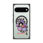 プレミアムスクエアケース with Pixelsnap［ アクビガール - フラワー ］