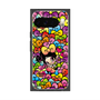 プレミアムスクエアケース with Pixelsnap［ アクビガール - リボン ］