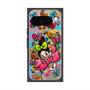 プレミアムスクエアケース with Pixelsnap［ アクビガール - フラワーリボン ］