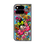 プレミアムスクエアケース with Pixelsnap［ アクビガール - フラワーリボン ］