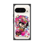 プレミアムスクエアケース with Pixelsnap［ アクビガール - キャンディーリボン ］