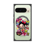 プレミアムスクエアケース with Pixelsnap［ アクビガール - プレゼントリボン ］